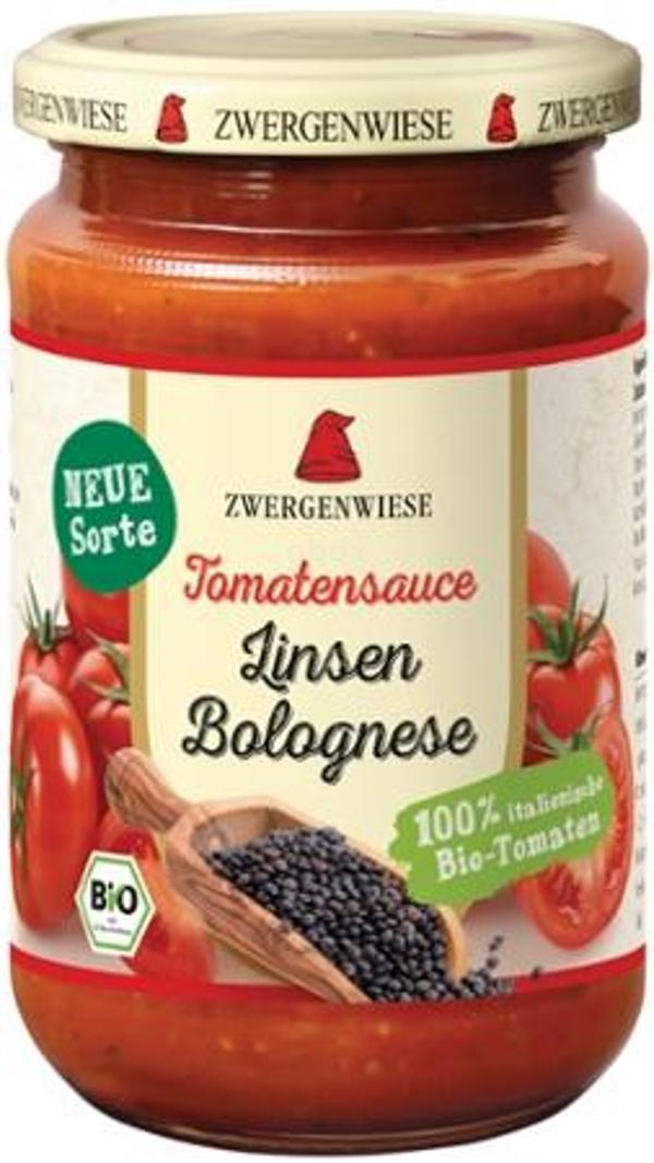 Produktfoto zu Tomatensoße Linsen Bolognese