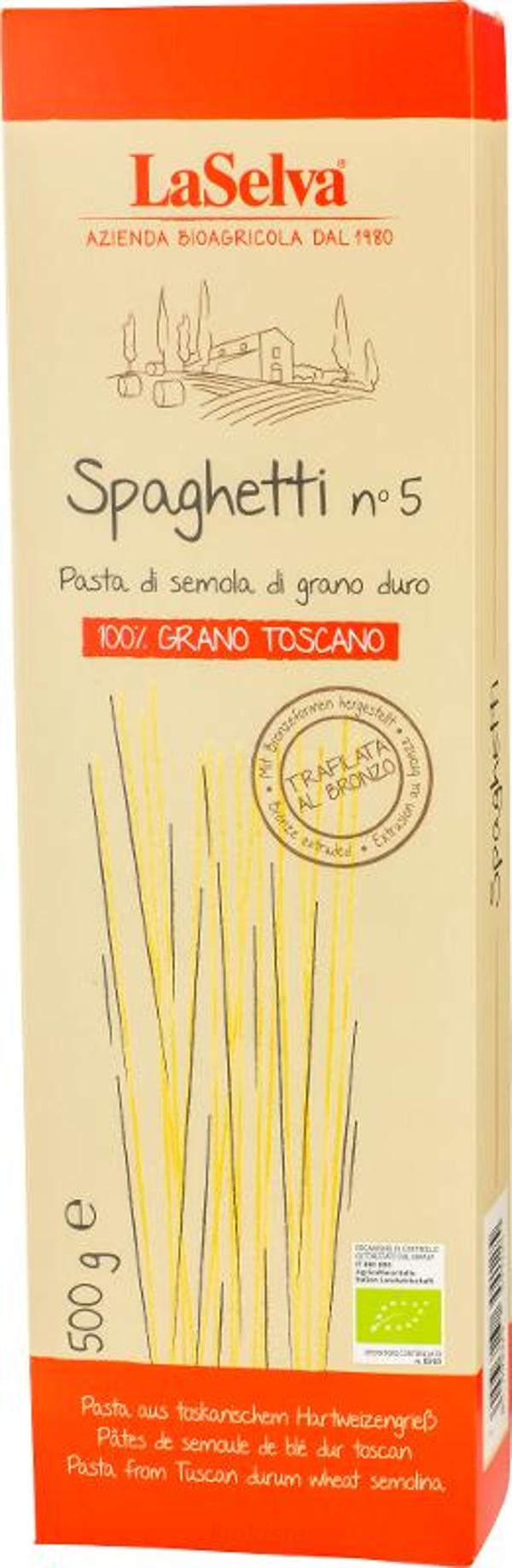 Produktfoto zu Spaghetti Nr. 5 Pasta Toscana 500 g
