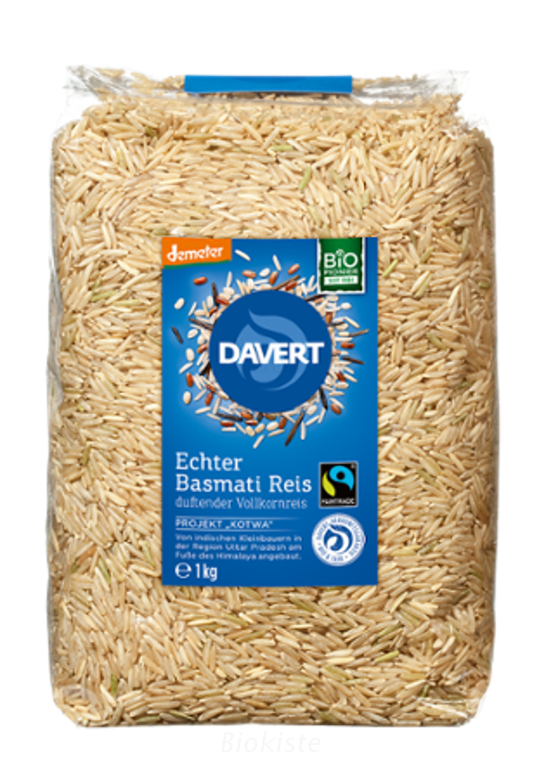 Produktfoto zu Echter Basmati Reis VK 1kg