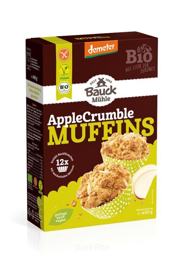 Produktfoto zu Apple Crumble Muffins gf 400g