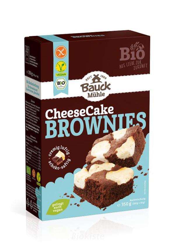 Produktfoto zu Cheesecake Brownies gf 350g
