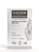 Cattier Weißes Heilerde Peeling - Sachet 2x6ml