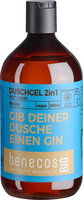 benecosBIO Duschgel 2in1 BIO-Gin Haut & Haar - GIB DEINER DUSCHE EINEN GIN