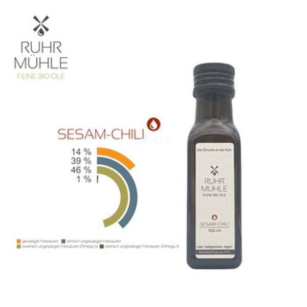 Produktfoto zu Bio Sesam-Chili-Öl