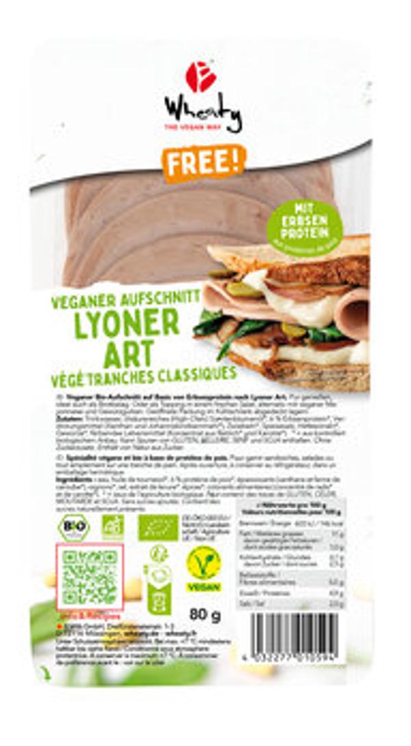 Produktfoto zu Veganer Aufschnitt Lyoner Art
